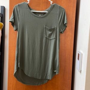 Army Green Hollister Top